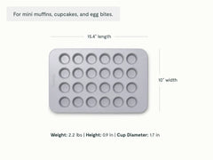 24 Cup Mini Muffin Pan